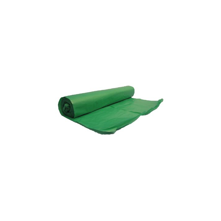 Vuilniszak | HDPE | 70x110cm | 120 Liter | T25 | Groen (10 rollen x 25 zakken) - 0