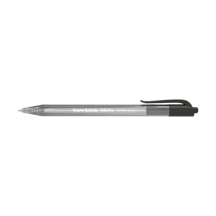 Balpen papermate inkjoy 100 rt medium zwart(s0977430) - 0