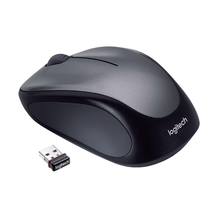 Logitech M235, draadloze muis, antraciet - 0