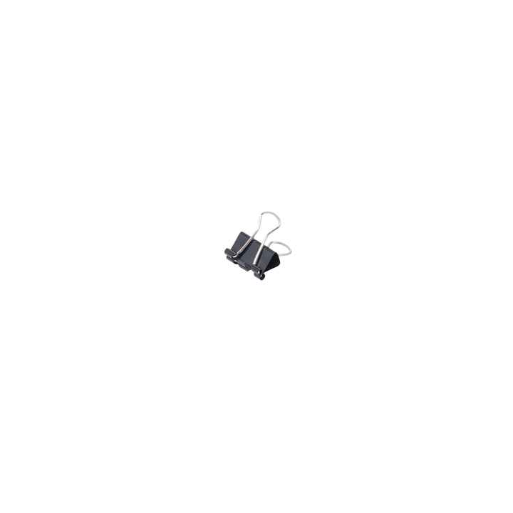 Papierklem maul 213 foldback 16mm zwart(2131690) - 0