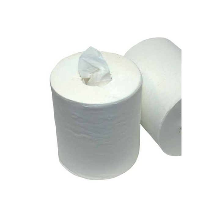 Tork | Coreless Midi Poetsrol | 275 Meter | 1-Laags | Recycled | M2 | Wit | 66307 (6 stuks) - 1