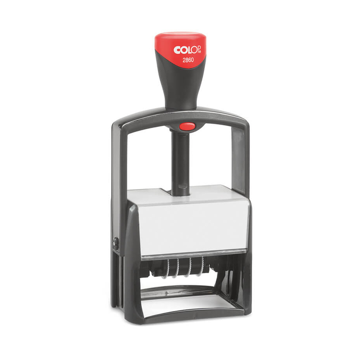 Woord-datumstempel colop classic line s2860 + bon - 0