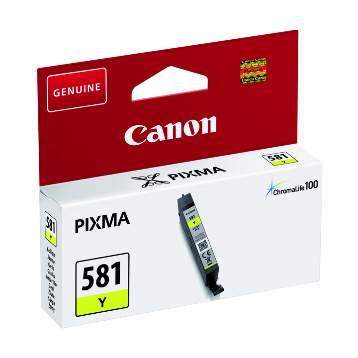 Inkcartridge canon cli-581 geel(2105c001) - 0