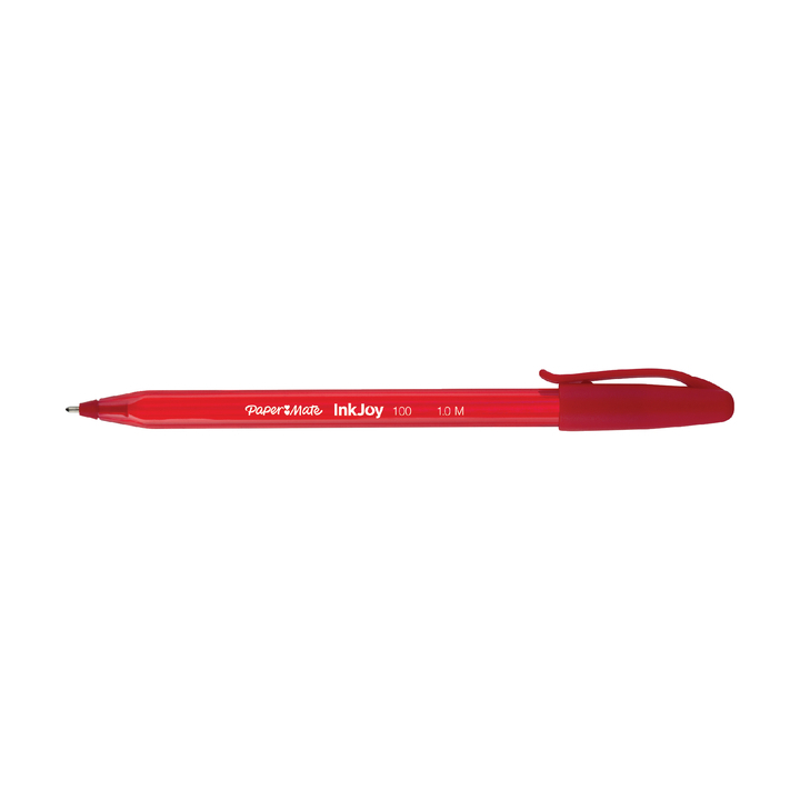 Balpen papermate inkjoy 100 cap medium rood(s0957140) - 0