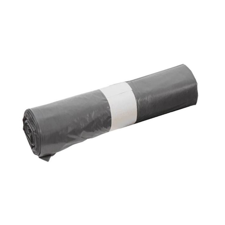 Pedaalemmerzak | HDPE | 31,5x65cm | 10 Liter | T10 | Grijs (20 rollen x 50 zakken) - 0