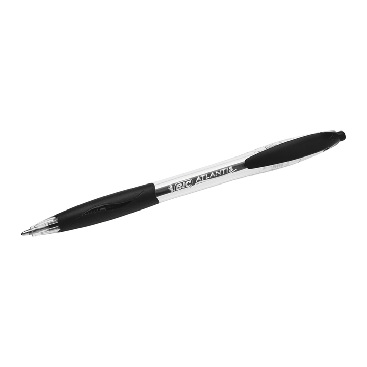 Balpen bic atlantis clic zwart - 0