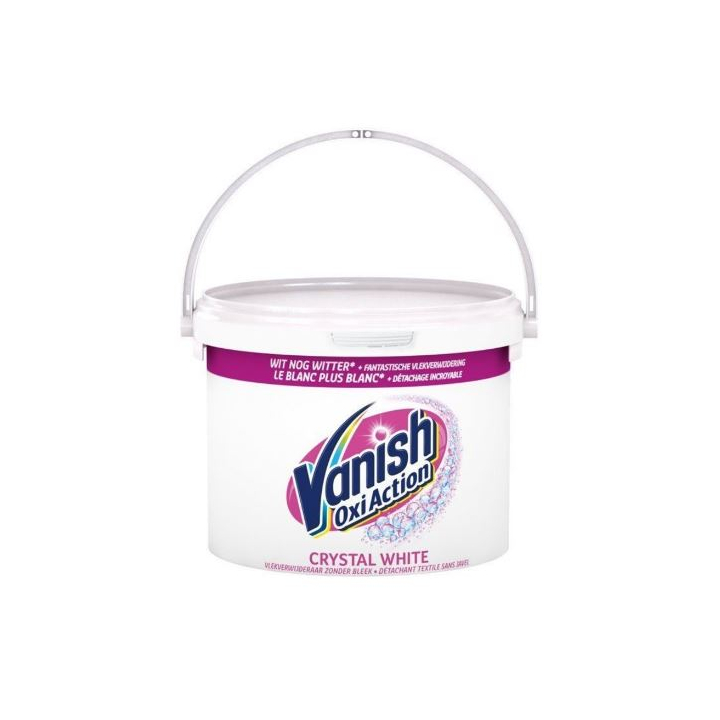 Vanish Oxi Action Crystal White, vlekkenverwijderaar, 2.4kg (1 stuk) - 0