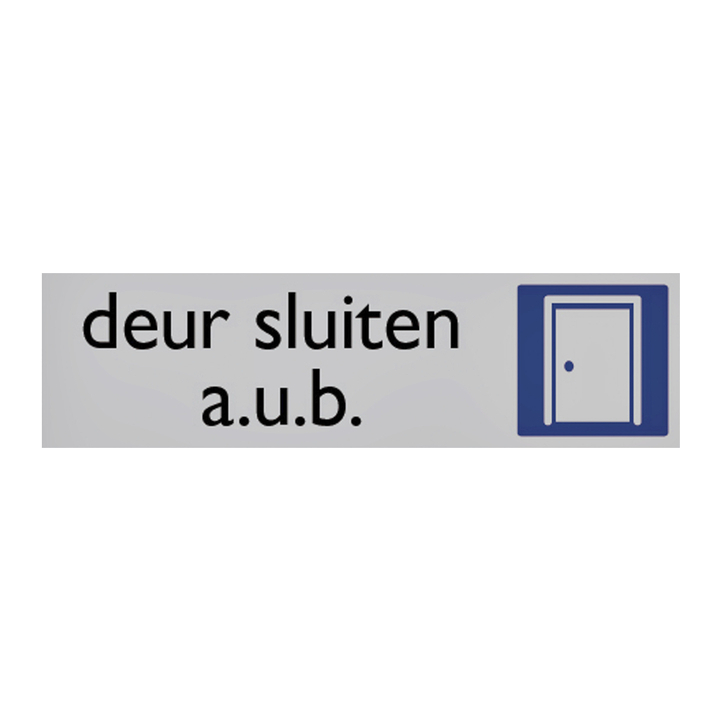 Infobord posta pictogram deur sluiten(39006) - 0