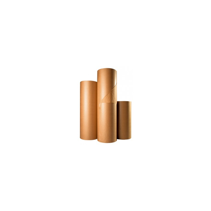 Papier, bruin natronkraft, 50 grams, op rol, 60cm x 400m - 0