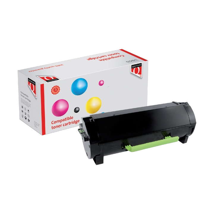 Tonercartridge quantore lex 50f0xa0 10k zwart(351514-031091) - 0