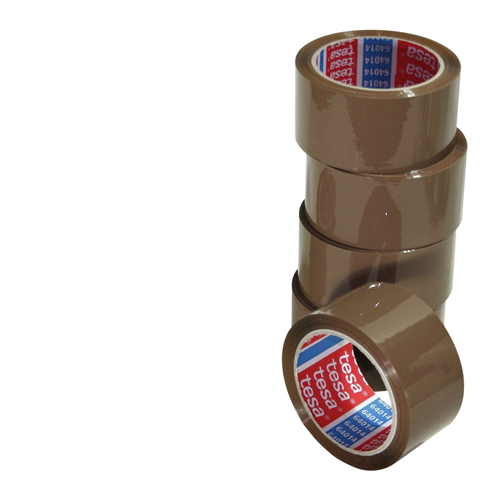 Verpakkingstape tesa 64014 50mmx66m bruin(64014-00039-00) - 0