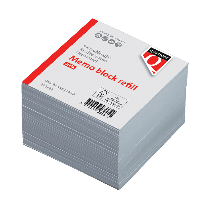 Memoblad quantore losbladig 94x94x90 900v - 0