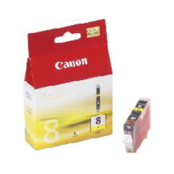 Inkcartridge canon cli-8y geel - 0