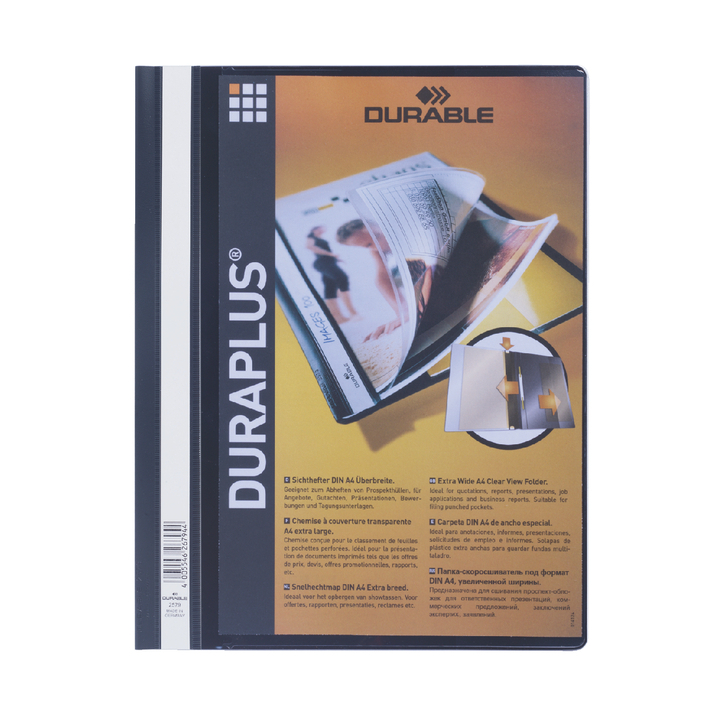 Offertemap durable duraplus 2579 zwart - 0