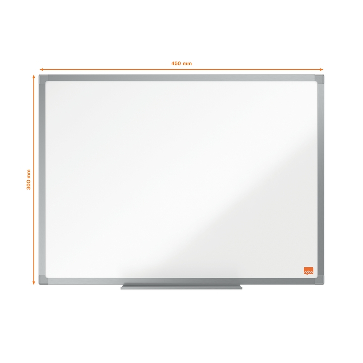 Whiteboard nobo classic staal 45x30cm retail(1905215) - 1