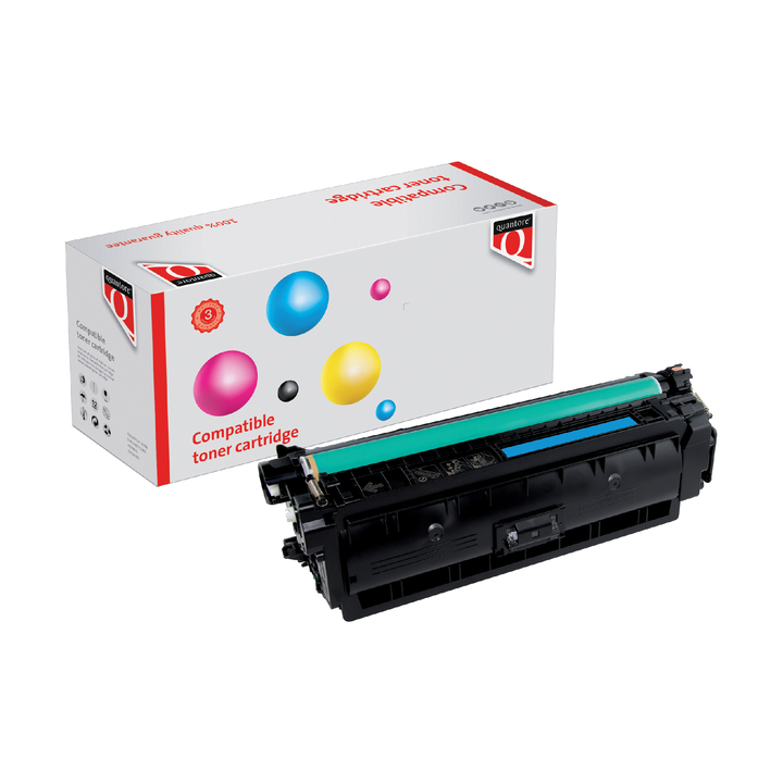 Tonercartridge Quantore alternatief tbv hp 508a cf361a 5k blauw - 0