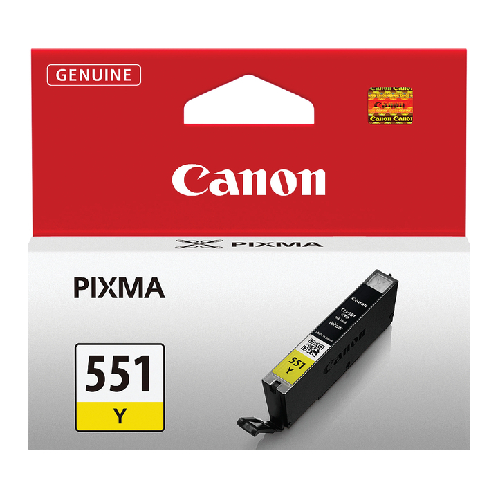 Inkcartridge canon cli-551 geel(6511b001) - 0