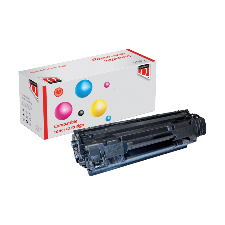 Toner quantore can crg-737 2.2k zwart(k15791pr) - 0
