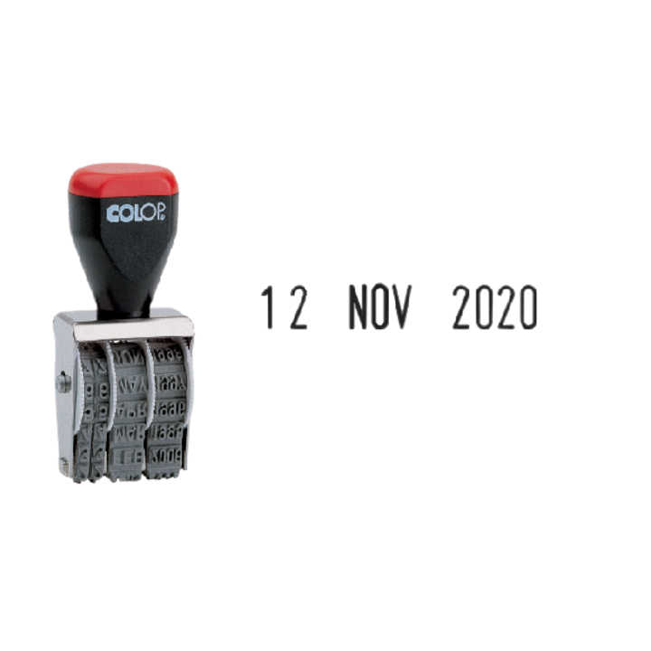 Datumstempel colop 04000 niet zelfinktend 4mm - 1