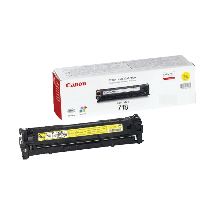 Tonercartridge canon 718 geel(718-y) - 0