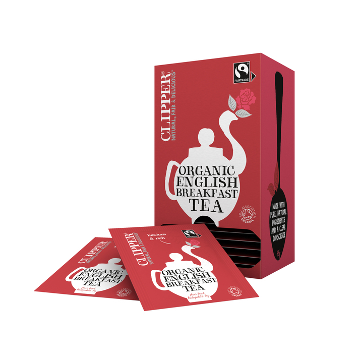 Clipper Fairtrade Bio, thee, English breakfast, JD0052 (25 stuks) - 0