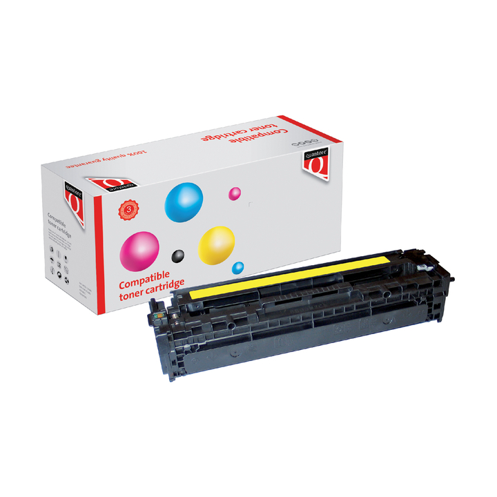 Tonercartridge Quantore alternatief tbv hp cf212a geel(pro2270) - 0