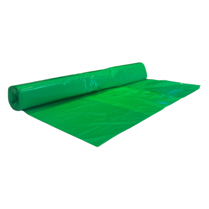 Vuilniszak | HDPE | 58x100cm | 70 Liter | T23 | Groen (25 rollen x 20 zakken)  - 0