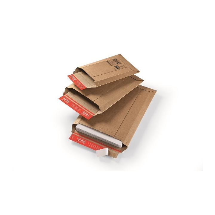 Verzendenvelop ColomPac golfkarton 235x340x35mm Wit - 0