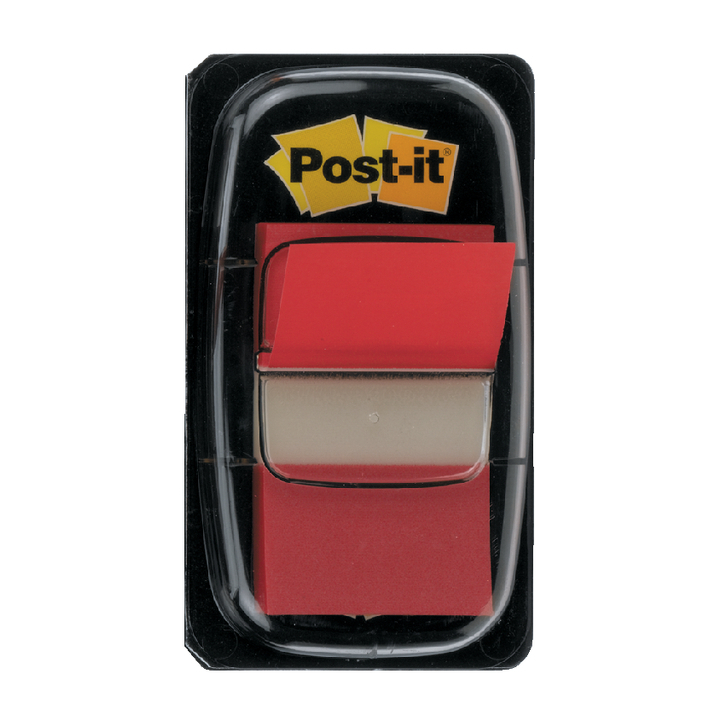 Indextabs 3m post-it 6801 2.5cm rood - 0