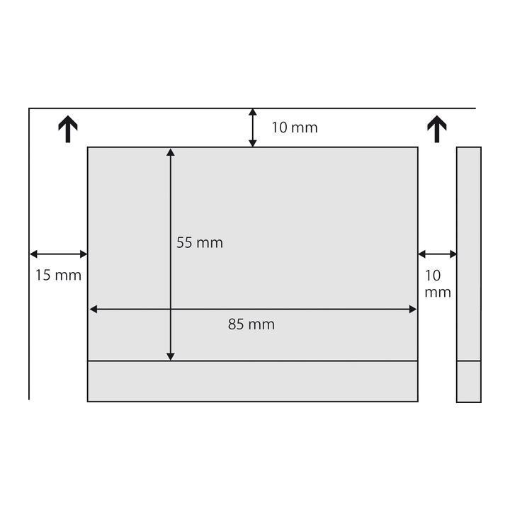 Visitekaartjes sigel 3c 180gr wit(si-dp830) - 2