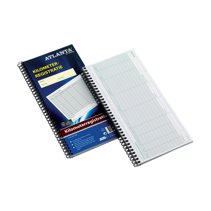 Km-registratieboek a5419-042 40x2blad zelfkop - 0