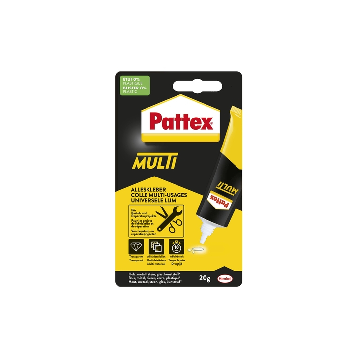 Alleslijm pattex multi 20gr(1472001) - 0