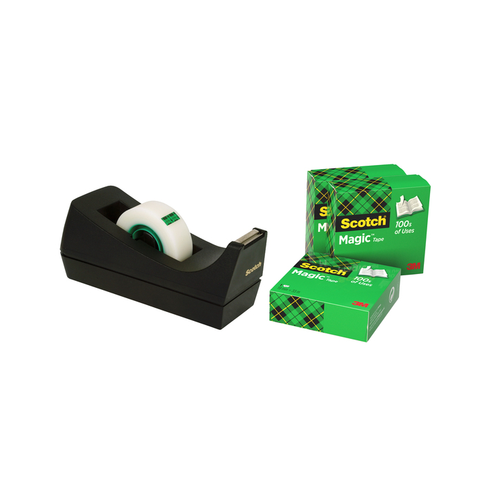 Plakband 3m scotch 810 19mmx33m magic c38 afrol zw - 0