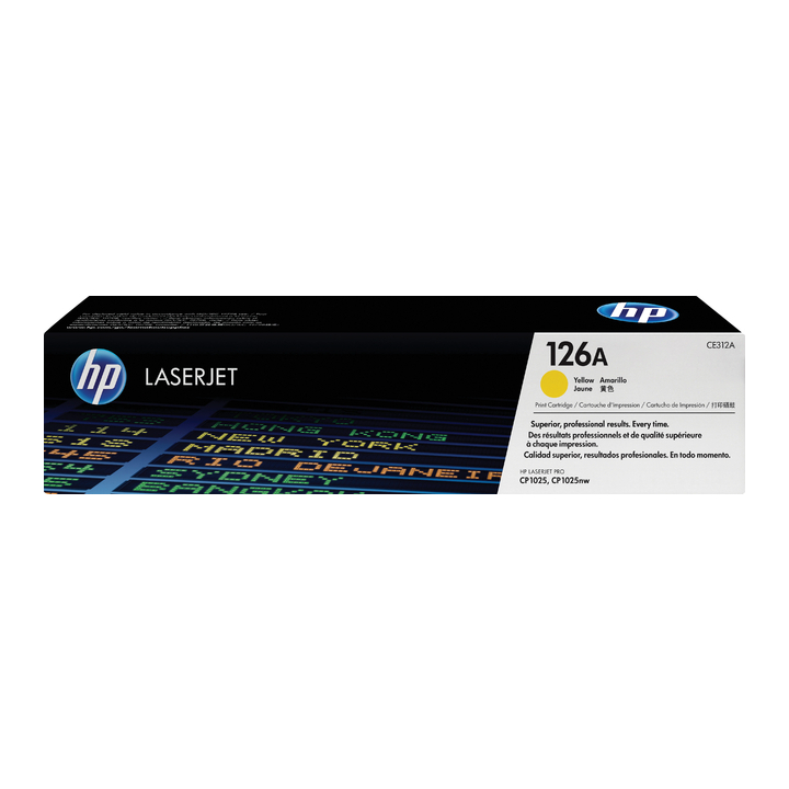 Tonercartridge hp ce312a 1k geel(ce312a) - 0