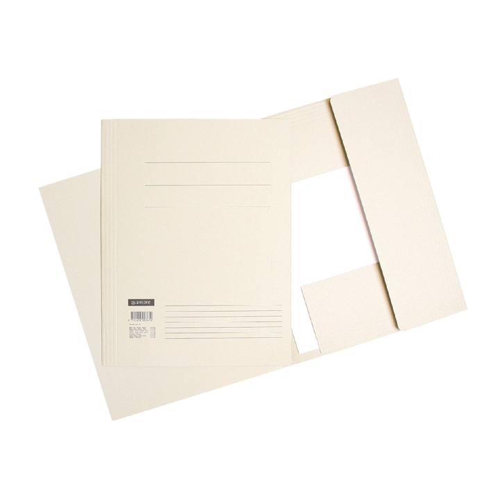 Dossiermap quantore a4 320gr grijs - 0