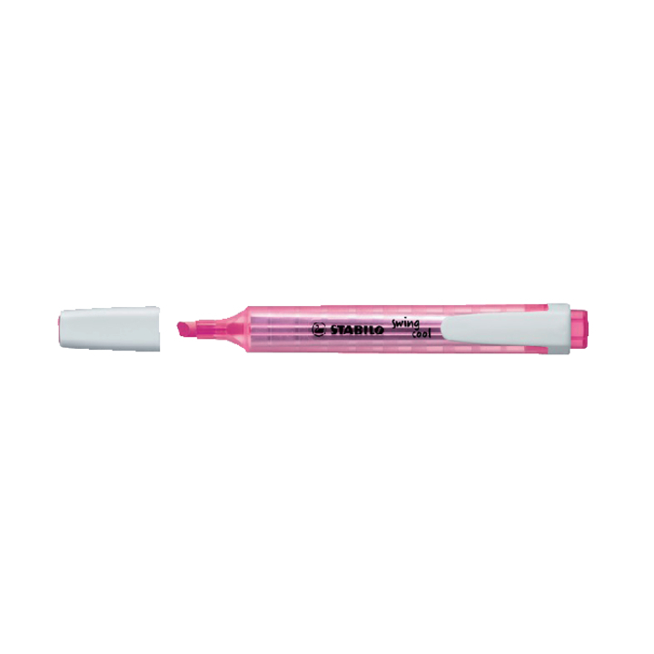 Markeerstift stabilo swing cool 1-4mm roze - 0