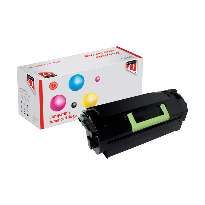 Tonercartridge quantore lex 52d0ha0 25k zwart(351516-041091) - 0