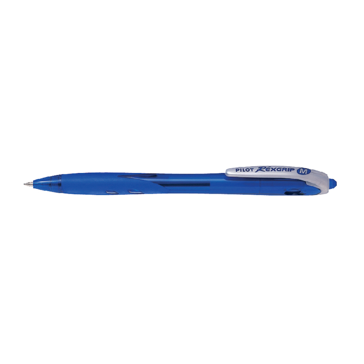 Balpen pilot begreen rexgrip brg-10m-ll-bg blauw - 0