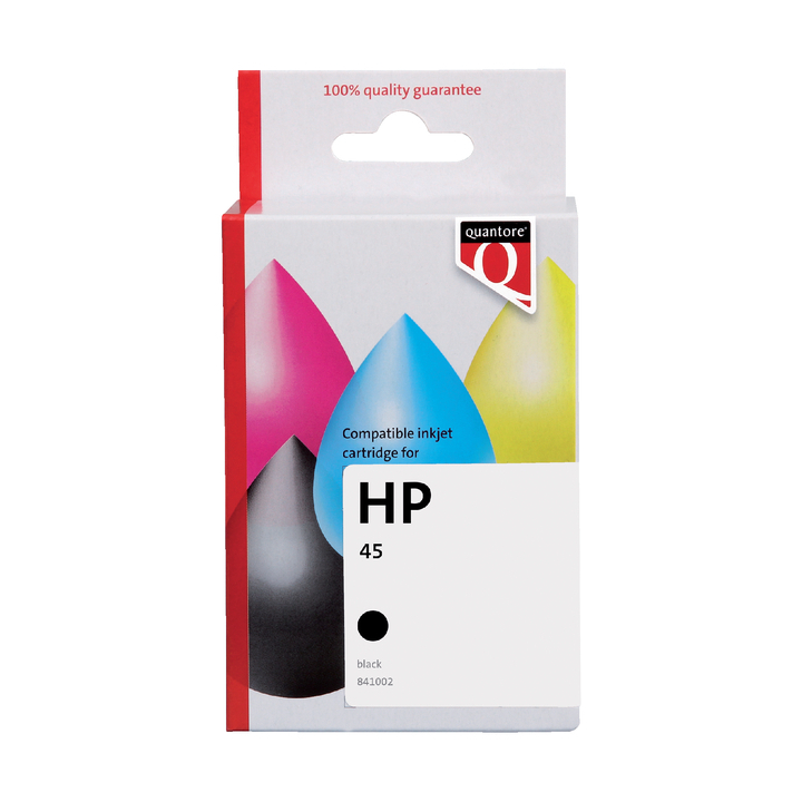 Inkcartridge Quantore alternatief tbv hp 51645a no 45 - 0