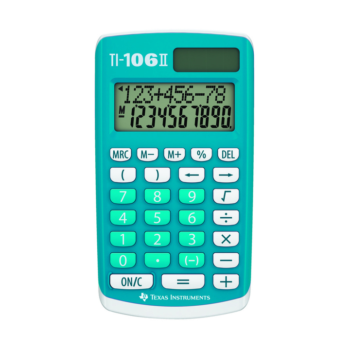 Rekenmachine ti-106ii(106ii/fbl/4e6/a) - 0