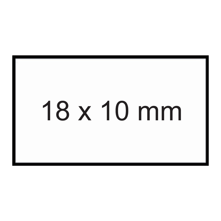Prijsetiket sato pb1 perm wit - 0