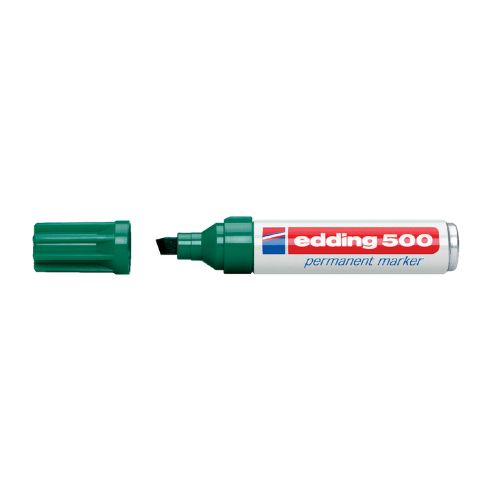 Viltstift edding 500 perm schuin 2-7mm groen - 0