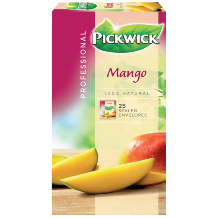 Pickwick Professional, thee, 1.5 gram, mango, 4016834 (25 stuks) - 1