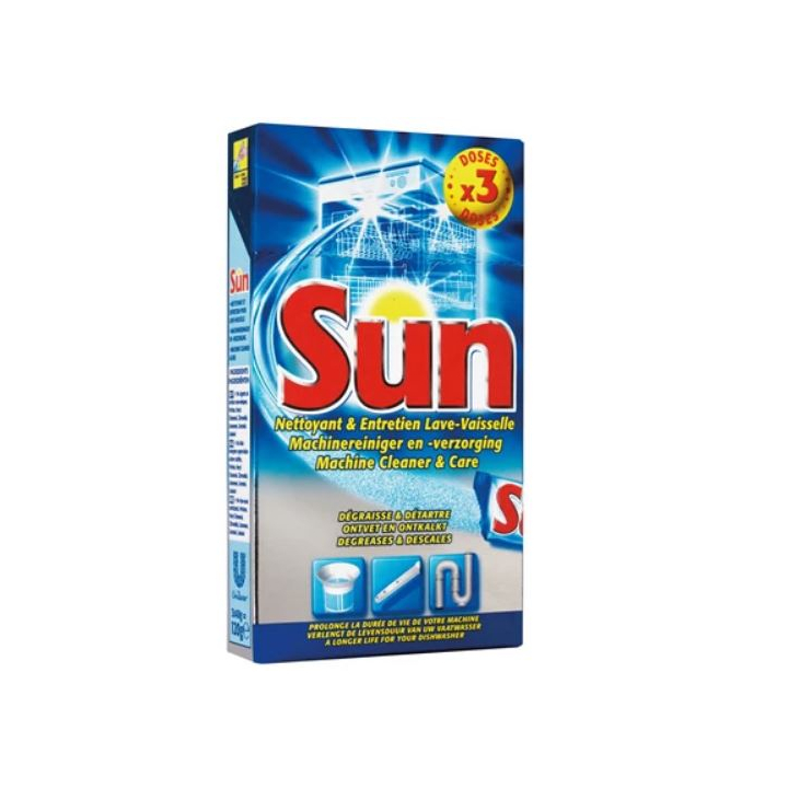 Sun, machinereiniger, 3x40 grams (12 stuks) - 0
