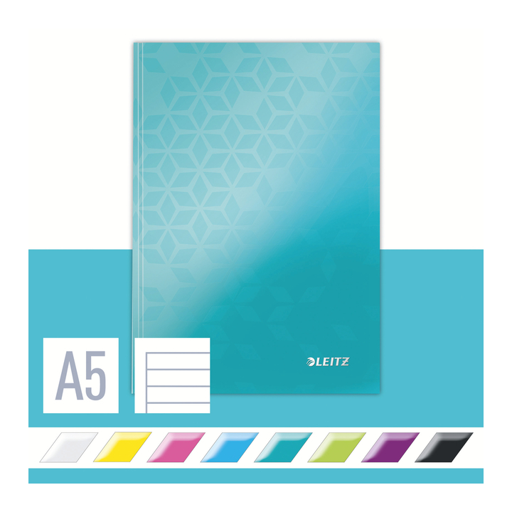 Notitieboek leitz wow a5 ijsblauw(46271051) - 2