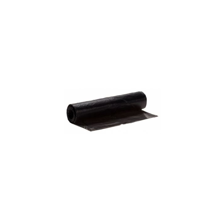 Pedaalemmerzak | HDPE | 50x55cm | 25 Liter | T10 | Zwart (50 rollen x 50 zakken) - 0