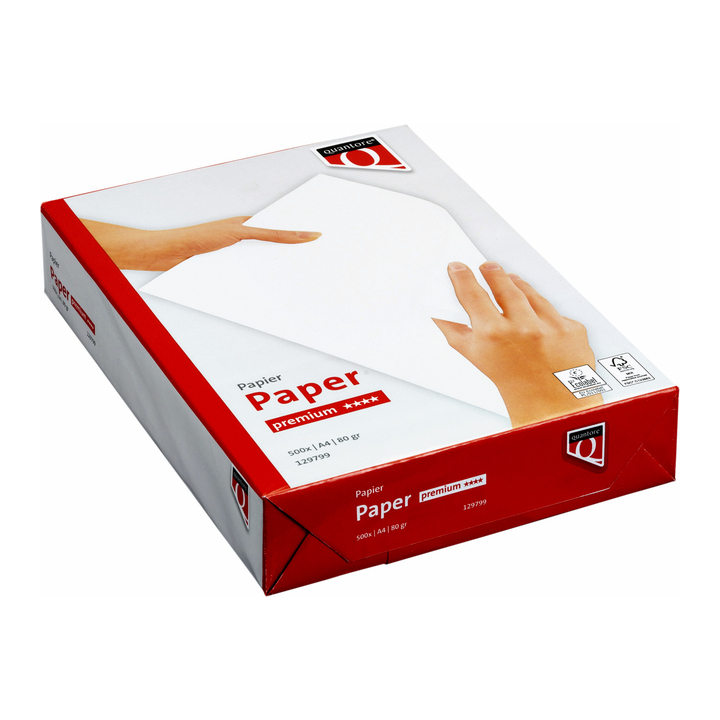 Kopieerpapier quantore premium a4 80gr wit - 0