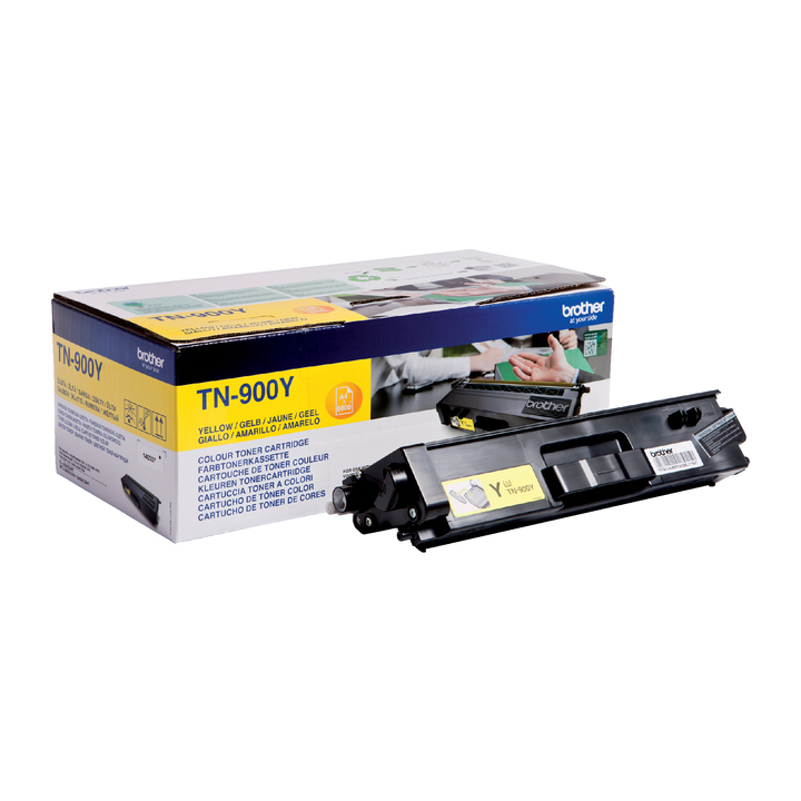 Toner brother tn-900 6k geel(tn-900y) - 0