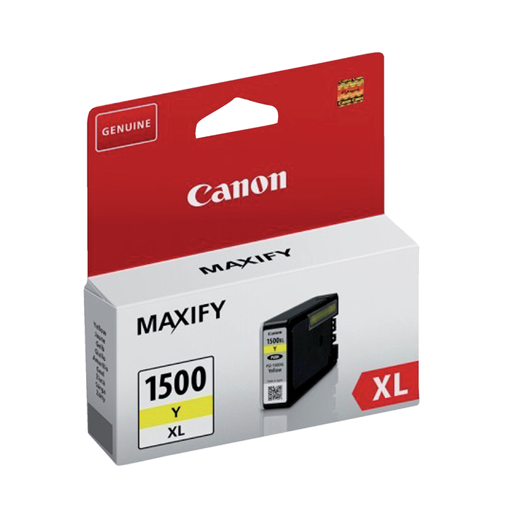 Inkcartridge canon pgi-1500xl hc geel(9195b001) - 0