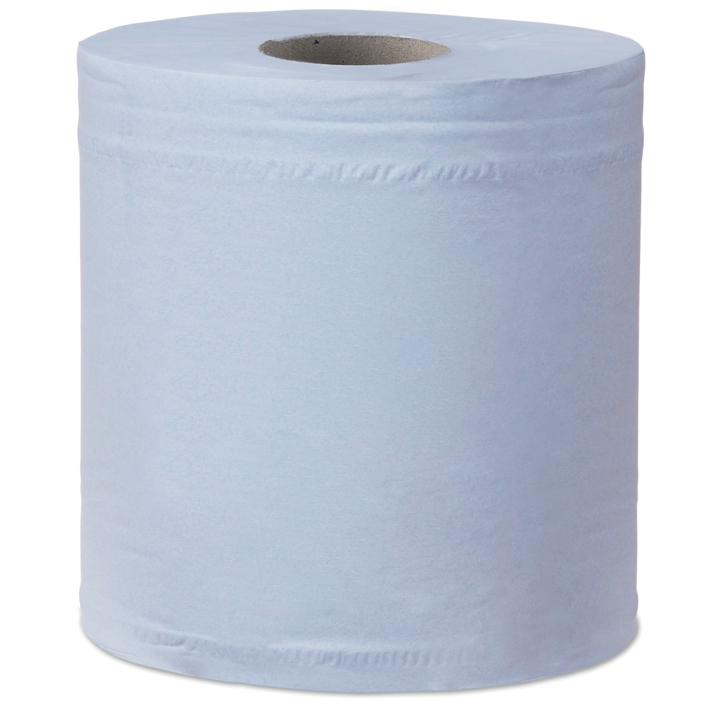 Tork Advanced | Midi Poetsrol | 157,5 Meter | 2-Laags | Recycled | M2 | Blauw | 128207 (6 stuks) - 1